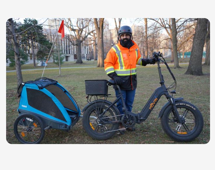 Movin Pulse Fat Tire Delivery E-Bike