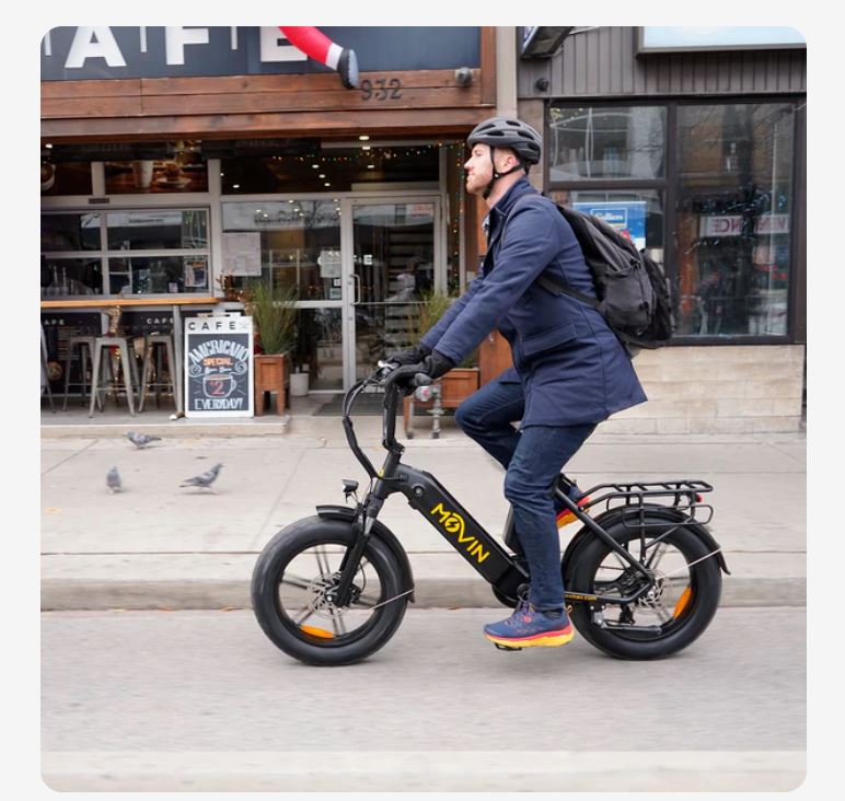 Movin Pulse Fat Tire Delivery E-Bike