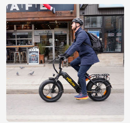 Movin Pulse Fat Tire Delivery E-Bike