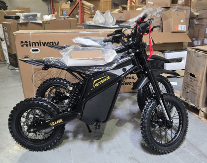 Refurbished (Excellent)  Heybike Villain Electric Dirt Bike | 4160W Motor • 45 MPH • 50 Mile Range