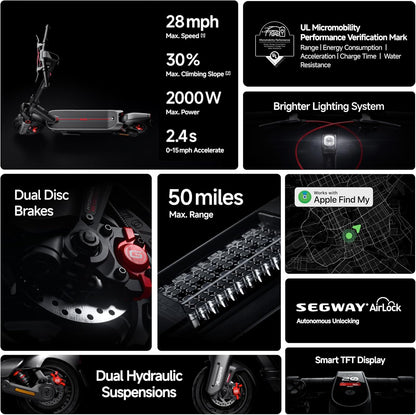 (New)  Segway Ninebot Max G3 E-Scooter