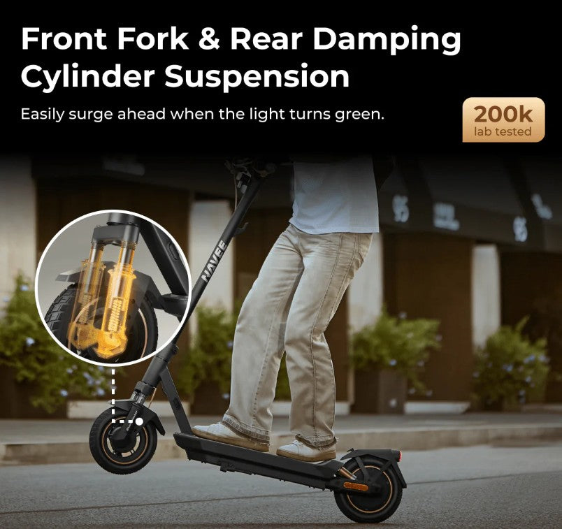 (Excellent) NAVEE GT3 Electric Scooter | 700W Motor • 50km Range • Dual Suspension