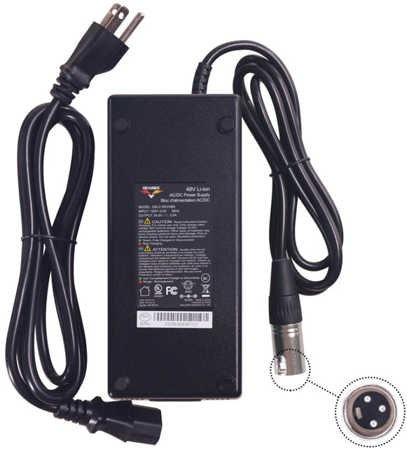 Das-Kit 48V 3A XLR Charger (F-Series)