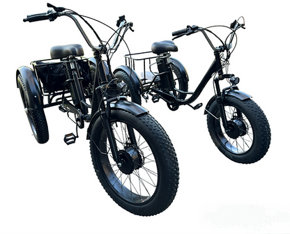 Electric Fat Tire Tricycle 500W